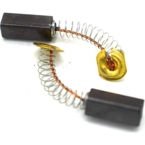 10pcs Electric Grinder Replacement Carbon Brushes Motors Rotary Tool Accessories