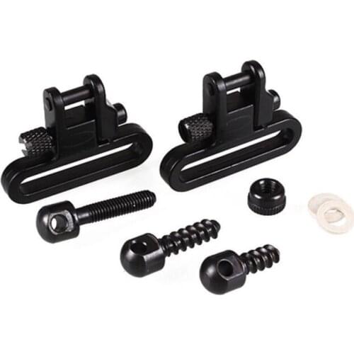 2 pcs Outdoor hunting Climbing Camping trekking Accessory Strap Buckle With Screw Type Quick Release Buckle