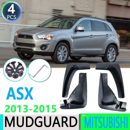 For Mitsubishi ASX 2013 2014 2015 Outlander Sport RVR Fender Mudguards Mud Flaps Guard Splash Flap Car Accessories
