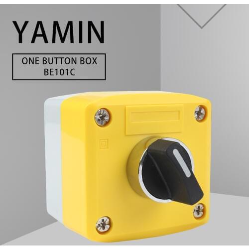 EX 22mm Rotary Button Box XB2 Two Positions 2P 10A Explosion-proof Anticorrosive Dustproof Rain-proof BE101C