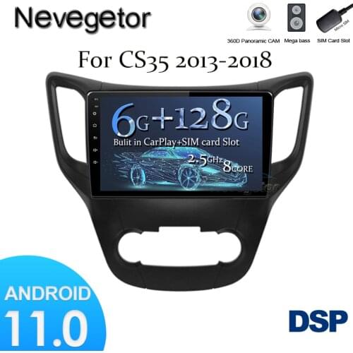 Head Unit GPS Navigation For Changan CS35 2013 2014 2015 2016 2017 Car Radio Multimedia Video Player Android 10 No 2din