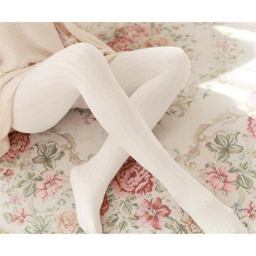 Sweet Lolita Nylon Stockings Women Sexy Heart Pantyhose Long Stocking Pantyhose B663