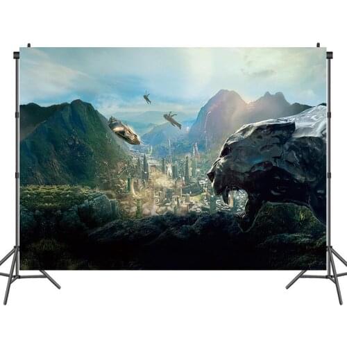 Unidentified Flying Spaceship Scene Boys Like Backdrops Photos Background Decor for Photography Photocall Studio Props