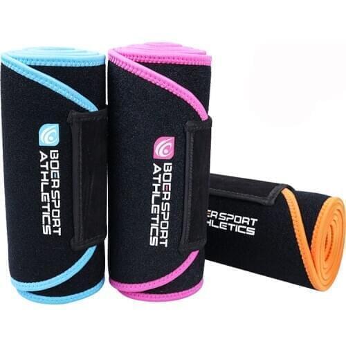 Unisex Waist Trimmer Belt Waist Cincher Slim Body Sweat Wrap Weight Loss AB Belt Trainer for Stomach and Back Lumbar Support