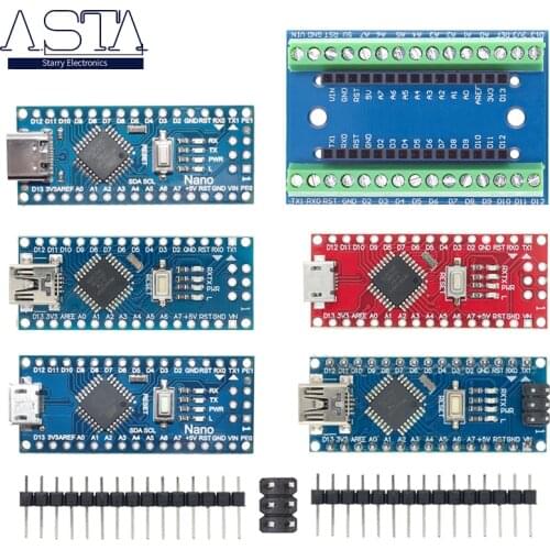Nano With the bootloader compatible Nano 3.0 controller for arduino CH340 USB driver 16Mhz Nano v3.0 ATMEGA328P/168P