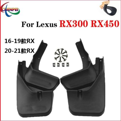 4pcs Special Fender For Lexus RX300 RX450 2016-2020 Auto Mudguard Tire Accessories Supplies Car Decoration Accessories
