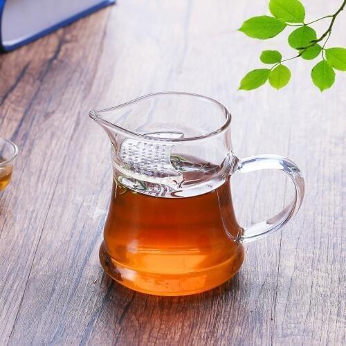 Heat Resistant Fair Tea Cup Anti-hot Serving Cup Water Home Drinkware Office Ceremony for Puer/Pu'erh/white/black/Jinxuan Tea