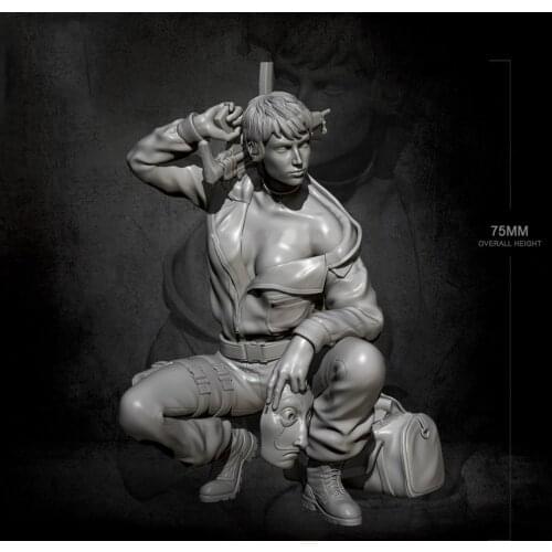 1pc New Creative Retro Resin Warrior Statue Delicate Warrior Room Figure Model Resin Soldier Decor Sculpture Home Ornament F9L0
