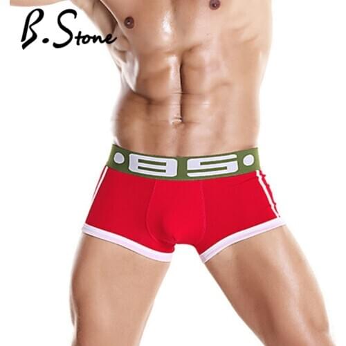 2019 Pouplar Brand Trunk Mens Boxers Cotton Sexy Men Underwear Mens Underpants Male Panties Shorts U Convex Pouch for Gay