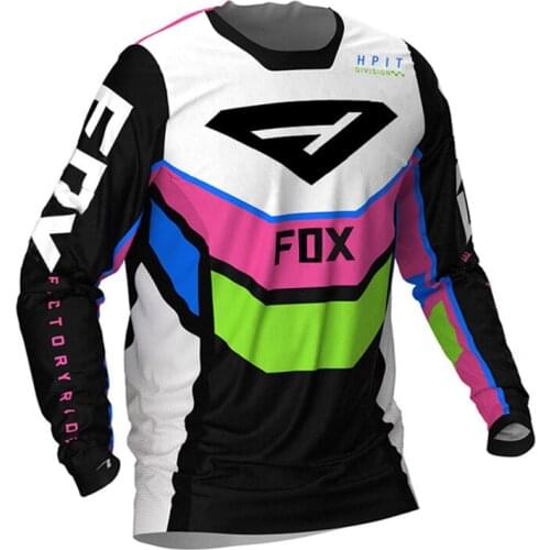 2021 Mens Downhill Jersey Hpit Fox Mountain Bike Mtb Shirts Offroad Dh Motorcycle Motocross Sportwear Clothing Fxr Bicycle