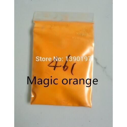 25grams per lot natural mica pearl pigment powder magic orange for paint and cosmetics