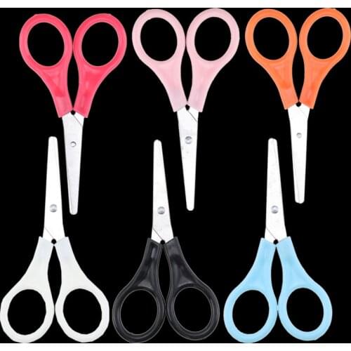 6PCS Cross Stitch Sewing Box Bag Set Bandage Scissors Stainless Steel Thread Trimming Scissors Yarn Scissors Children