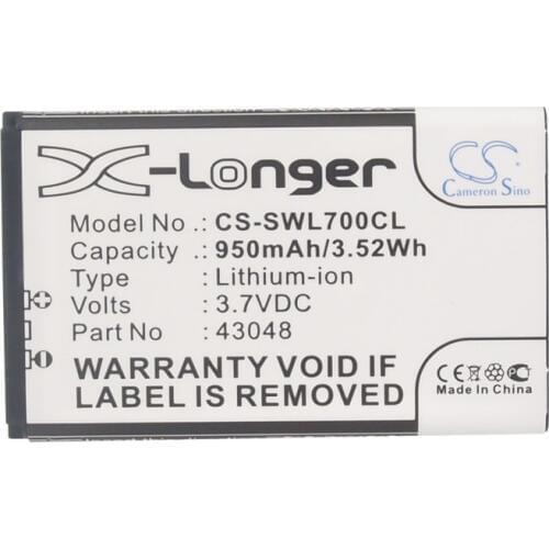 Cameron Sino 950mAh Battery for Swissvoice L7 SV 20405855,43048