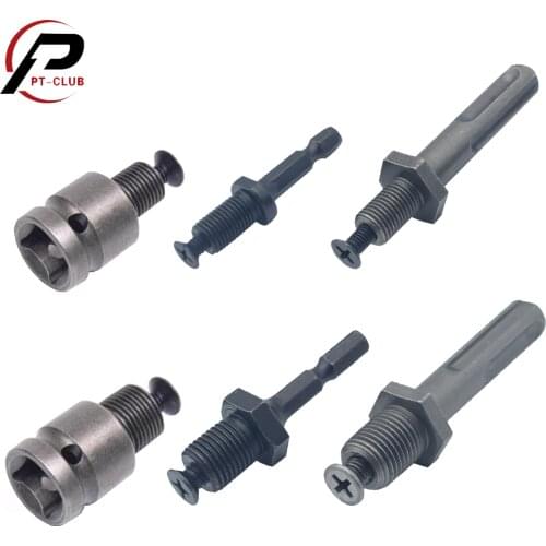 1/2"-20UNF / 3/8''-24UNF Thread Quick Change Adapter For Impact Wrench Conversion SDS-Plus / Hex / Socket Square Female Adapter