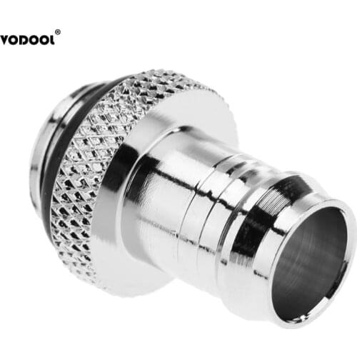 G1/4 Thread 8-9.5mm Water Cooling Cooler Hose Connector Adapter for PC Water Cooling System Computer Components Promotion