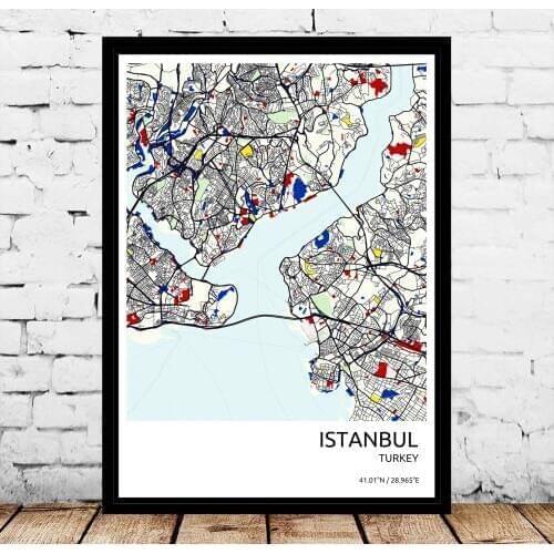 City Istanbul Turkey Poster