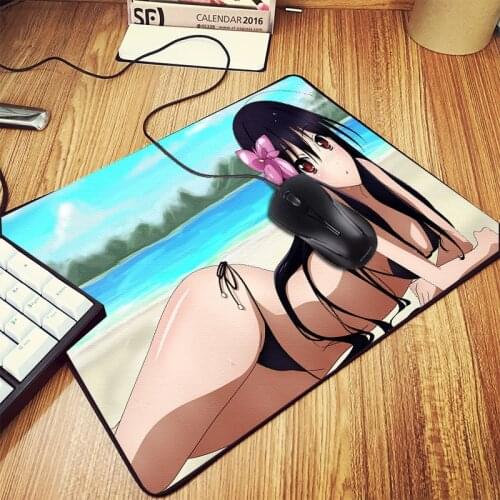 Mairuiges The Japan Anime Mouse Pad Cute Sexy Girls Accel World Kuroyuki Hime Girl Mini Pc Computer Game Gaming mouse Mat