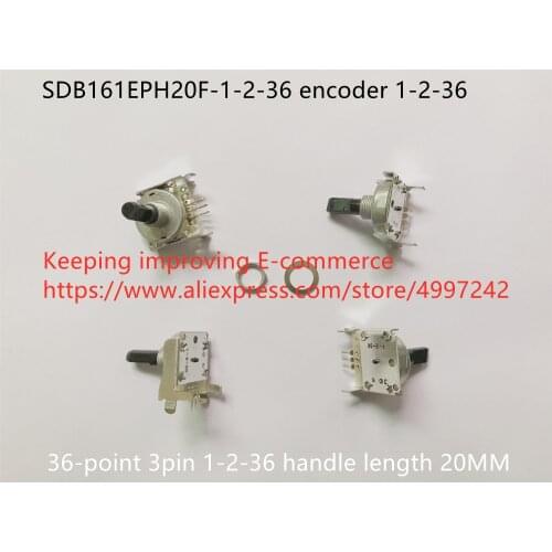 Original new 100% encoder 36-point 3pin handle length 20MM SDB161EPH20F-1-2-36 (SWITCH)