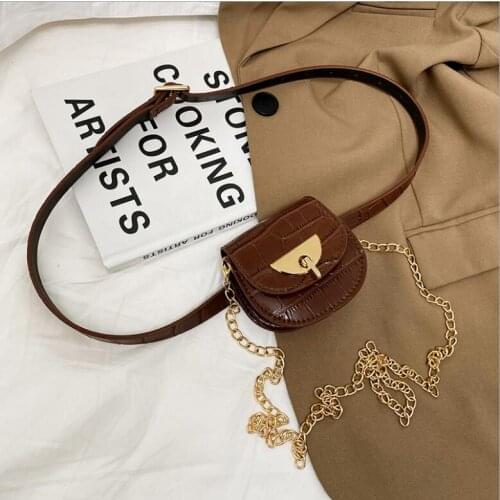 2021 Waist Bag New Fashion Waterproof PU Cross Bag Chest Bag