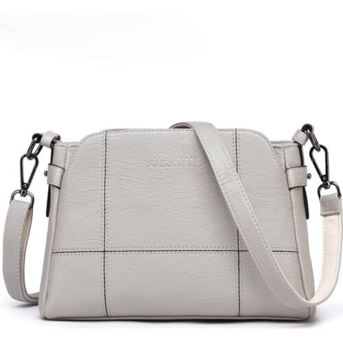 Luxury Messenger Bags For Women Fashion Handbag Designer Female Soft Leather Crossbody Shoulder Bag Ladies hand bag High Quality