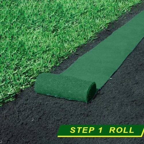 Garden Lawn Planting Paper Mat Mulch Roll No Need Grass Seed Fertilizer Only Need Watering Biodegradable Soil Fertilizer Pad