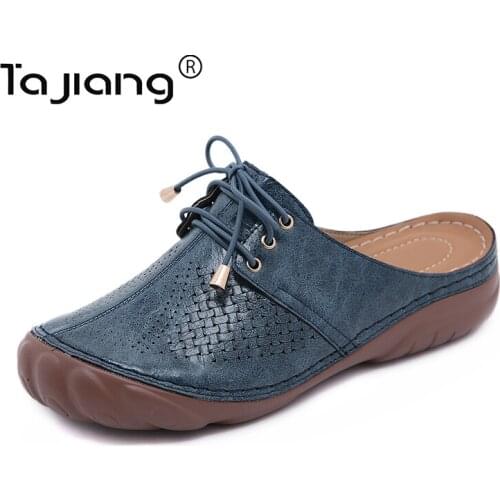 Ta Jiang New European and American slippers female car line non-slip bow, lightweight thick-soled closed-toe shoe sandals T329-2