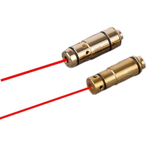Tactical 9mm Laser Training Bullet .45 45ACP G-sight Ammo Red Dot Sight Laser Trainer Bore Sighter Bullet Shooting Laser