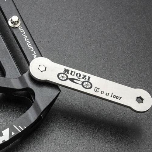 Universal Stainless Steel Bike Wrenches Portable Plum Blossom Pedal Mount Repair Spanner Mountain Bike Front Fork Repair Tool