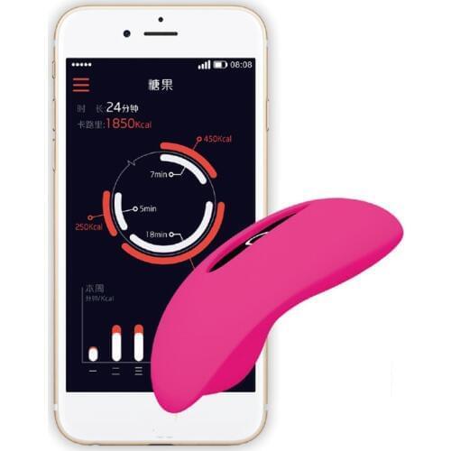 APP Controlled Vibrating Eggs by Mobile Phone Wearable Charged Magic Body Massage Clitoris Stimulator Vibrator Eggs Sex Toys A3