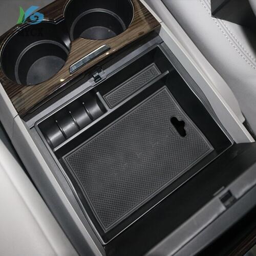 Car Armrest Storage Box Glove Box Tray Storage Box Auto Accessories For Toyota Sienna 2011-2016 Car Styling