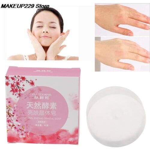 1 PC Whitening Pure Enzyme Soap Face Body Skin Intimate Bleaching Brightening