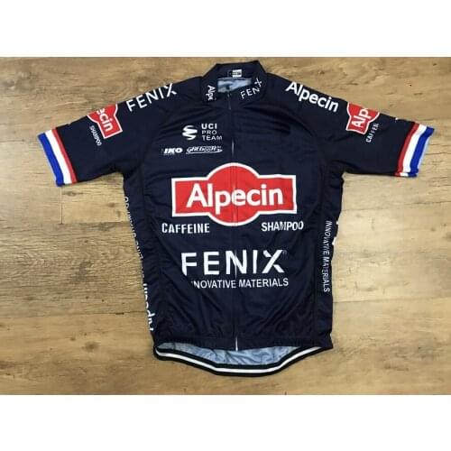 2020 ALPECIN FENIX TEAM BLUE ONLY SHORT SLEEVE CYCLING JERSEY SUMMER CYCLING WEAR ROPA CICLISMO WITH POWER BAND