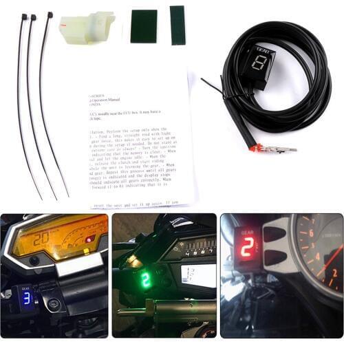 Motorcycle LCD Electronics 1-6 Level Gear Indicator Digital Gear Meter For Honda CB500F CB500X 2013-2018 CB 500F CB 500X