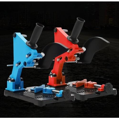 100/115/125mm Angle Grinder Stand Bracket Holder Metal Cutting Machine Cutter Support Power Tools Support Base Accessories