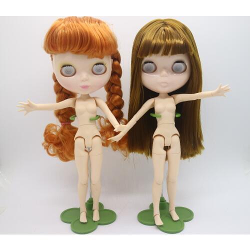 Without eyes chips joint body Nude blyth doll for DIY 0609
