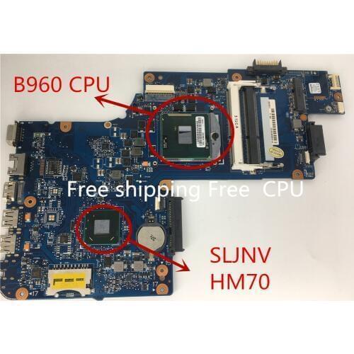 Yourui H000050780 For Toshiba Satetlite C850 L850 C855 L855 Laptop Motherboard HM70 DDR3 Free Shipping & Free CPU