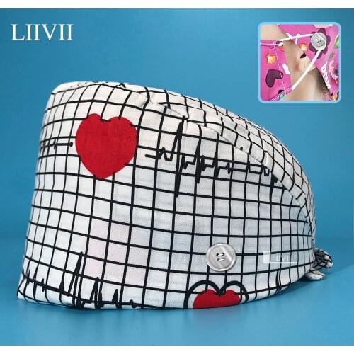 Medical Pharmacy Work Cap Men Women Surgery Nurse Hat Oral Cavity Dental Clinic Scrubs Hat Pet Veterinary Surgical Cap Wholesale