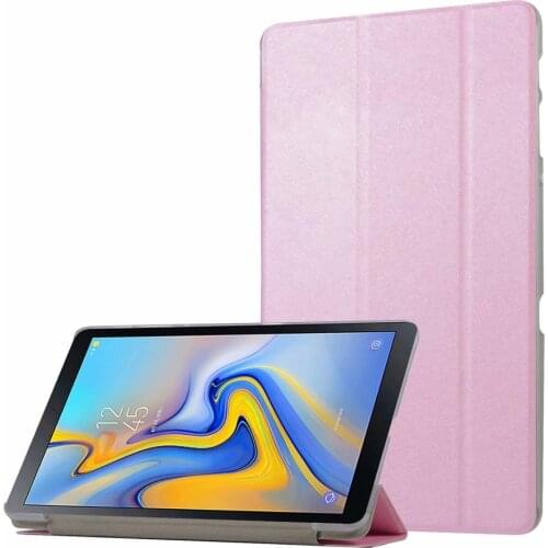 Fashion PU Leather Tablet Case For Samsung Galaxy Tab A SM-T590 T595 T597 10.5 inch 2018 Smart Folding Stand Cover Funda+pen