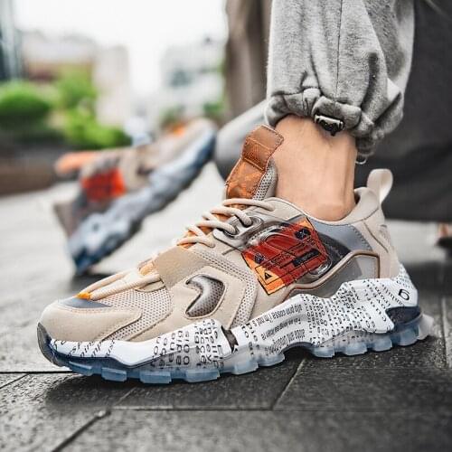 Mens Shoes Portable Breathable Running Shoes Sneakers Comfortable Walking Jogging Casual Non-Slip Wear-Resistant Outdoor