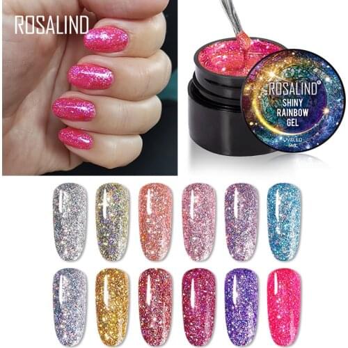 5ML Nail Gel Polish Set Rainbow Hybrid Varnish 5ML Gel Paint Set For Manicure Design Semi permanent Primer Base For Nails