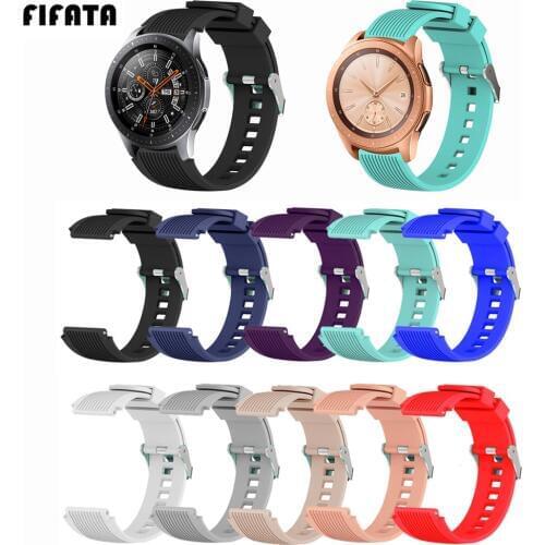 22mm Strap Silicone Watchband For Samsung Galaxy Watch 46mm/3 45mm/Gear S3 For Garmin Vivoactive 4 Smart Watch Band Bracelet