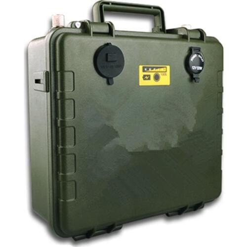 Waterproof 12V 50AH lithium ion battery polymer forinverter Door supervision Security equipment Golf Buggy Solar + 5A Charger