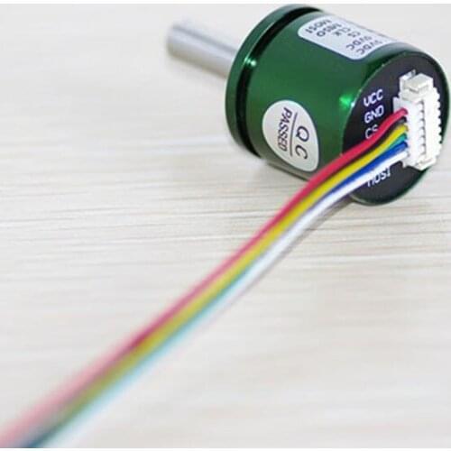 0-360 Degree Rotating Hall Angle Sensor 5V DC Power Supply SPI Communication Output