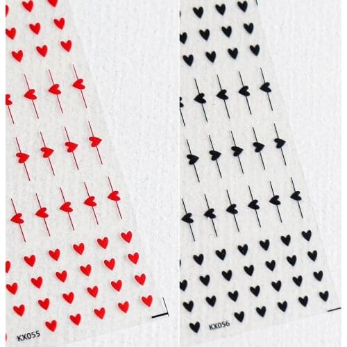 Japanese Style 5D New Nail Stickers Frosted Thin Transparent Adhesive DIY Nail Art Craft Nail Decals