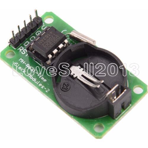 100% Standard DS1302 Real Time Clock Module With CR2032 For Arduino Uno 30185 AVR ARM PIC SMD