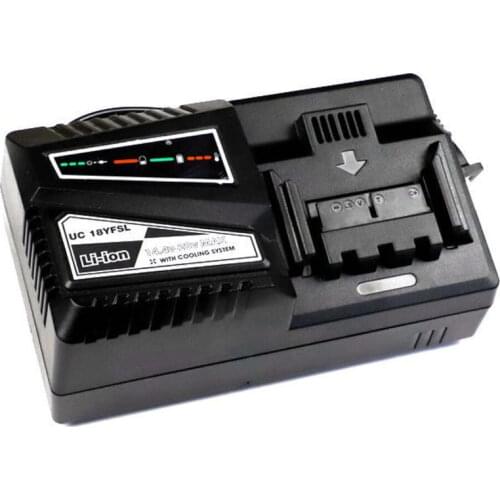 4.5A 14.4/20V(Max) Lithium Battery Charger For Hitachi Battery Uc18Yfsl Bsl1415 Bsl1420 Bsl1430 Bsl1440 Bsl1450