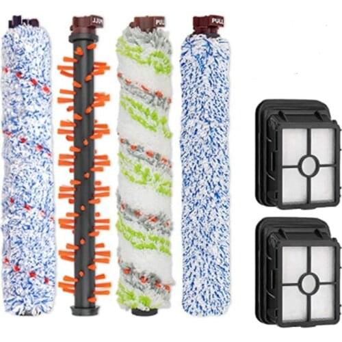 1868 Roller Brush & 1866 Hepa Filter for Bissell Crosswave 1785 Series 17132 Robot Vacuum Cleaner Spare Parts 1608683