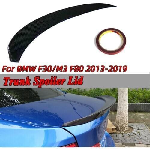 Trunk Car Spoiler Wing For BMW 3 Series F30/M3 F80 2013-2019 M Style Rear Wing Spoiler Lip