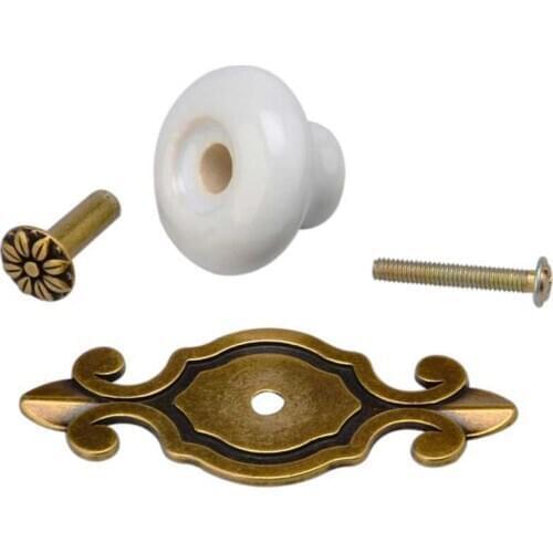 White Furniture Door Knobs Furniture Antique Porcelain Handles Design Antique Gold Knobs Hand Painted Decorative Hardware