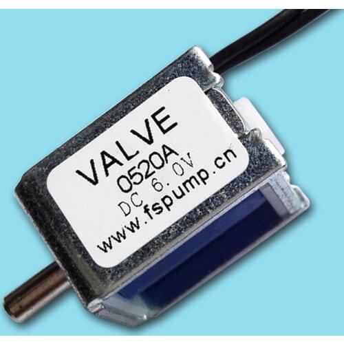 6V/12V Mini Electromagnetic Solenoid Valves Normally Open DC Exhaust Solenoid Valves for Electric Air Valvess